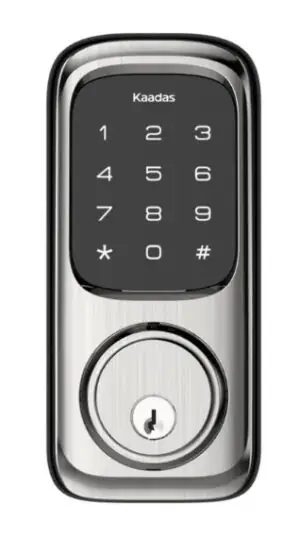 Touchscreen with Keyset Smart Lock - Satin Nickel