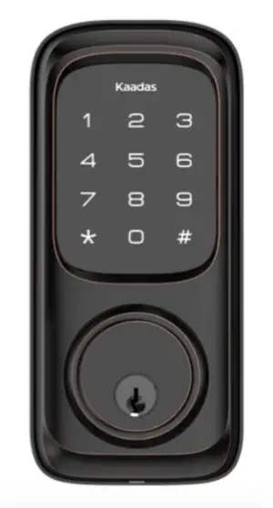 Touchscreen with Keyset Smart Lock - Oil Rubbed Bronze