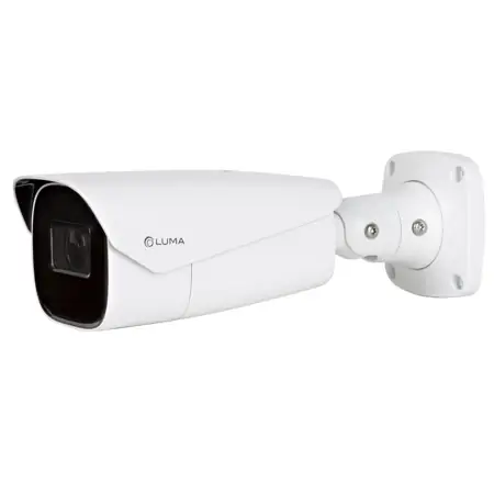 Luma 4MP Bullet IP Outdoor Motorized Camera - White