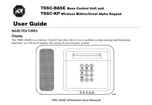 ADT TS Keypad User Manual