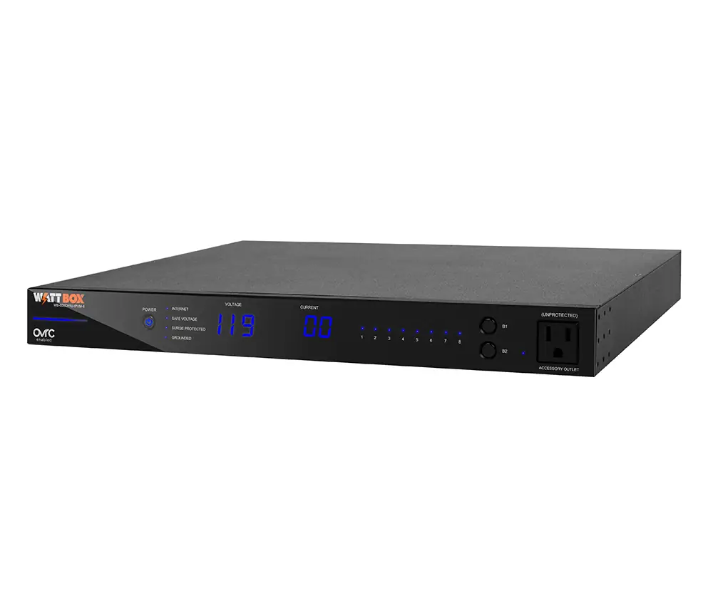 WattBox Integrated Faceplate IP Power Conditioner