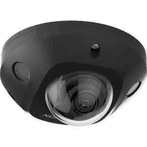 Hikvision 4MP Mini Dome IP Camera - Black