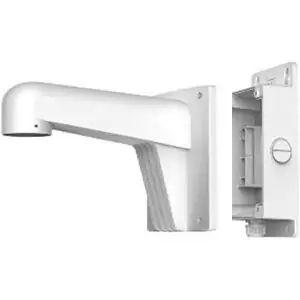 Hikvision Wall Mount with Back Box - Long - White
