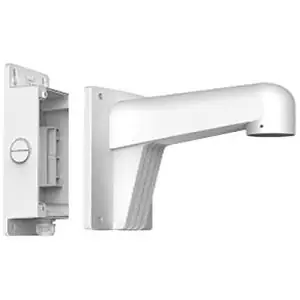 Hikvision Wall Mount with Back Box - Short- White