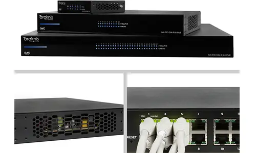 Araknis 310 Series L2 Managed Gigabit Switch with Rear Ports