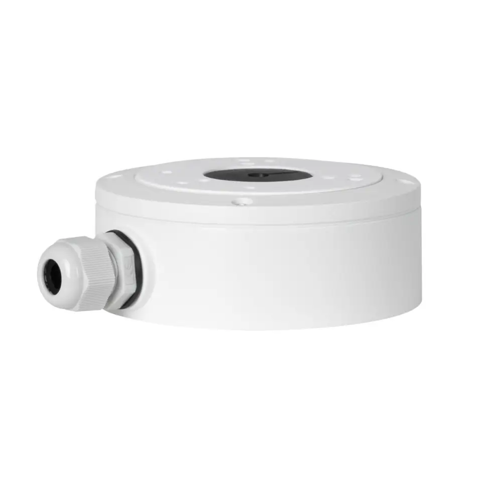 Luma Fixed Turret & Bullet Extension Junction Box - White