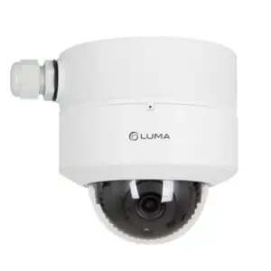 Luma Fixed Dome Extension Junction Box - White