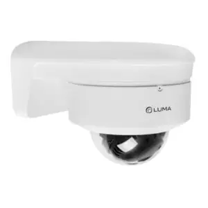 Luma Fixed Turret & Dome Wall Mount Bracket - White