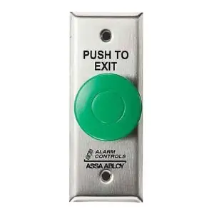 Exit Button with Pneumatic Timer