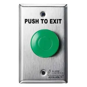 Exit Button with Pneumatic Timer