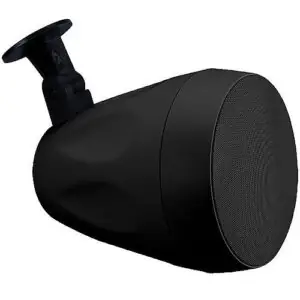 Indoor Outdoor On-Wall Pendant Speaker - Black