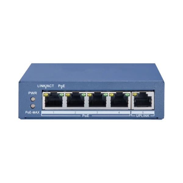 4-Port Gigabit Unmanaged PoE Switch