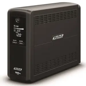 UltraTech 8 Outlets Battery Backup Mini-Tower UPS