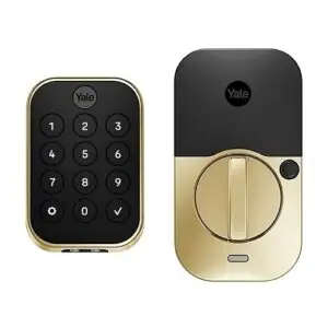 Yale Pro-2 Key-Free Keypad - Lifetime Brass