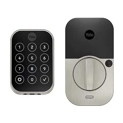 Yale Pro-2 Key-Free Touchscreen Lock - Satin Nickel