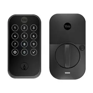 Yale Pro-2 Touchscreen Keyway - Black Suede