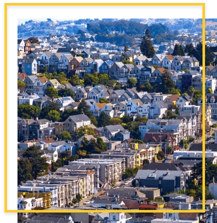San Francisco California San francisco homes row