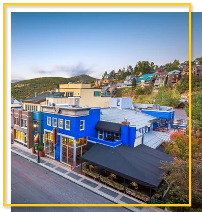 downtown Park City, Utah Alarm and security system in Summit County, Utah