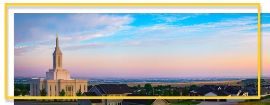 Sunrise over the Pocatello, Idaho Security system in Bannock County