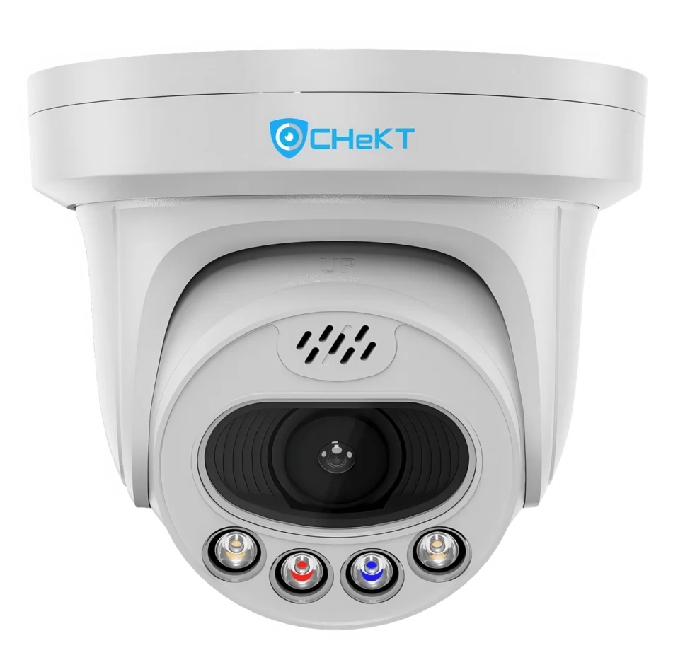 CHeKT 4MP AI Turret Camera