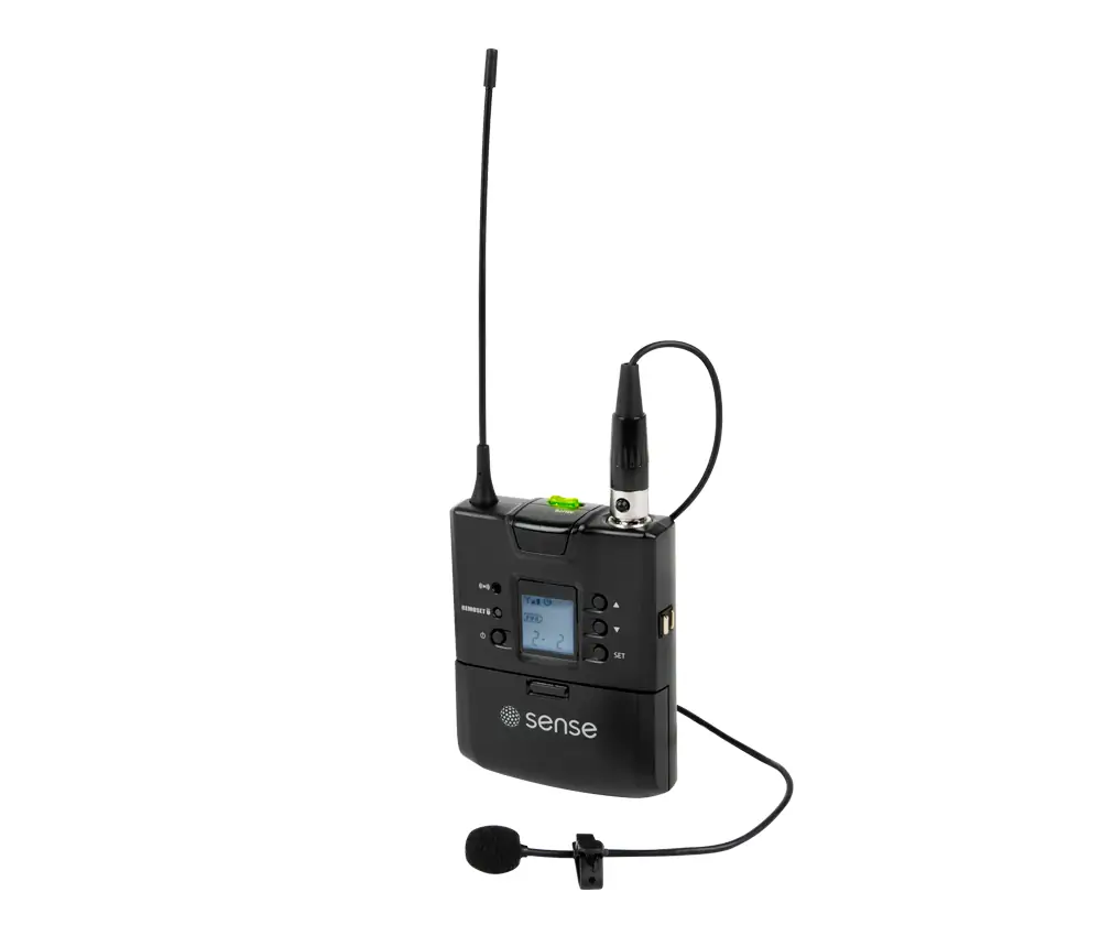 Sense UHF Wireless Microphone Transmitter