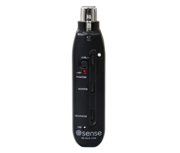 Sense XLR to USB Microphone Adapter
